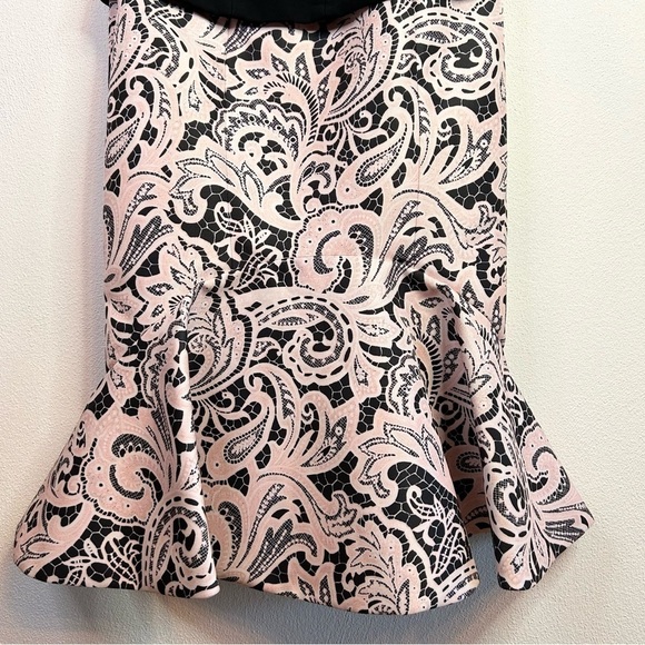 Mary Katrantzou Angelica Strapless Paisley Flared Hem Dress 2 - Picture 6 of 17